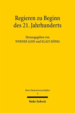 Cover Regieren zu Beginn des 21. Jahrhunderts (eBook, PDF)