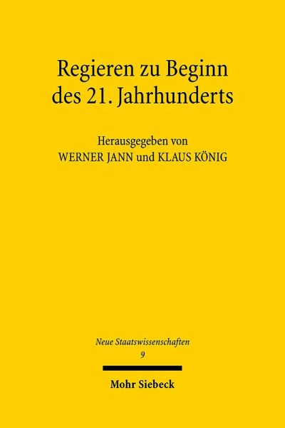 Regieren zu Beginn des 21. Jahrhunderts (eBook, PDF)