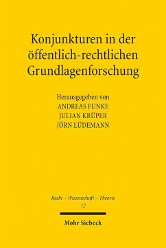 Cover Konjunkturen in der öffentlich-rechtlichen Grundlagenforschung (eBook, PDF)