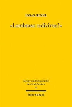 'Lombroso redivivus?' (eBook, PDF) - Menne, Jonas