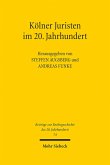 Kölner Juristen im 20. Jahrhundert (eBook, PDF)