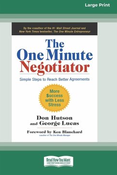 The One Minute Negotiator - Hutson, Don; Lucas, George