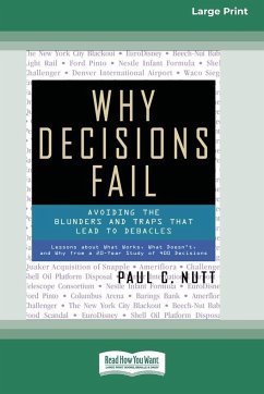 Why Decisions Fail - Nutt, Paul C.