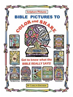 Bible Pictures to Color and Share - Erickson, Carolyn
