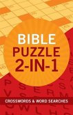 Bible Puzzle 2-In-1: Crosswords and Word Searches