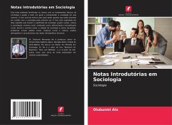 Notas Introdutórias em Sociologia - Alo, Olubunmi