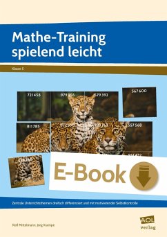 Mathe-Training spielend leicht - 5. Klasse (eBook, PDF) - Mittelmann, Rolf; Krampe, Jörg