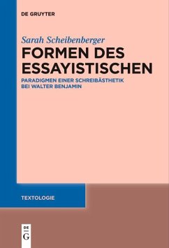 Formen des Essayistischen (eBook, ePUB) - Scheibenberger, Sarah