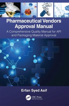 Cover Pharmaceutical Vendors Approval Manual (eBook, ePUB)