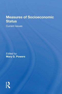 Cover Measures Of Socioeconomic Status (eBook, PDF)