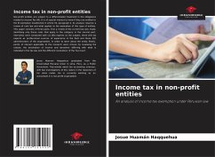 Income tax in non-profit entities - Huamán Haqquehua, Josue