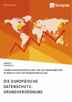Die europäische Datenschutz-Grundverordnung. Verbesserungsvorschläge für Softwareanbieter im Bereich der Softwareentwicklung (eBook, ePUB) - Nimmerfall, Andreas
