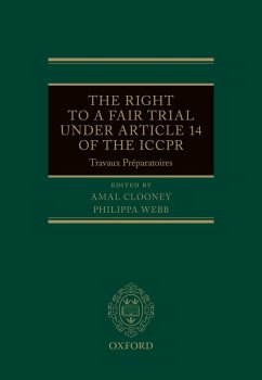 Cover The Right to a Fair Trial under Article 14 of the ICCPR (eBook, PDF)