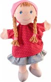 HABA 306245 - Handpuppe Gretchen, Stoff-Puppe, 30 cm