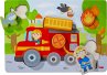 HABA 306291 - Holzpuzzle Feuerwehrauto,... - Bild 1