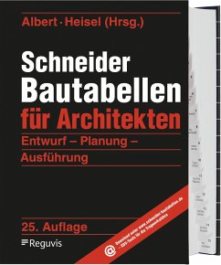 Schneider - Bautabellen für Architekten - Schneider, Klaus-Jürgen;Rjasanowa, Kerstin