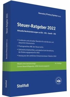 Cover Steuer-Ratgeber 2022