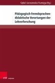 Pädagogisch-fremdsprachendidaktische Verortungen der Lehrerforschung (eBook, PDF)