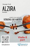 Violin II part of &quote;Alzira&quote; for string quartet (fixed-layout eBook, ePUB)