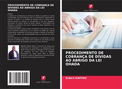 PROCEDIMENTO DE COBRANÇA DE DÍVIDAS AO ABRIGO DA LEI OHADA - KAPUKU, Robert