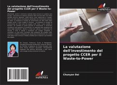 La valutazione dell'investimento del progetto CCER per il Waste-to-Power - Dai, Chunyan