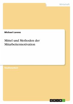 Mittel und Methoden der Mitarbeitermotivation - Lorenz, Michael