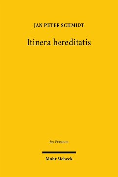 Itinera hereditatis - Schmidt, Jan Peter