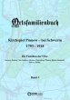 Ortsfamilienbuch Kirchspiel Pinnow -... - Bild 1