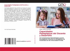 Capacidades Pedagógicas del Docente y Desarrollo - Aspiros Bermúdez, Jannet