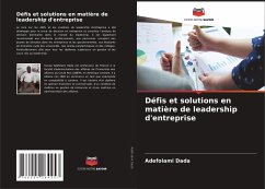 Défis et solutions en matière de leadership d'entreprise - Dada, Adefolami