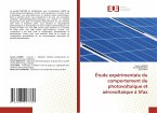 Étude expérimentale du comportement du photovoltaïque et aérovoltaïque à Sfax