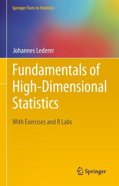 Fundamentals of High-Dimensional Statistics (eBook, PDF) - Lederer, Johannes