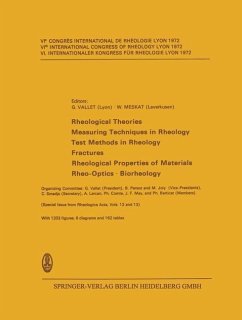 Cover Rheological Theories · Measuring Techniques in Rheology Test Methods in Rheology · Fractures Rheological Properties of Materials · Rheo-Optics · Biorheology (eBook, PDF)