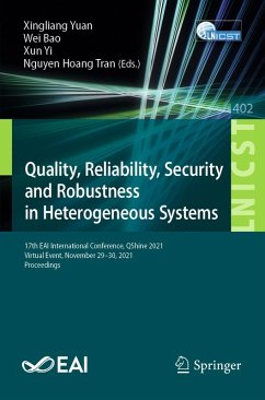 Quality, Reliability, Security and Robustness in Heterogeneous Systems (eBook, PDF)