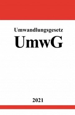 Umwandlungsgesetz (UmwG) - Studier, Ronny