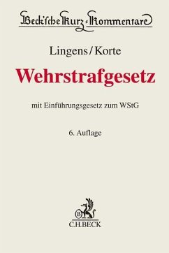Wehrstrafgesetz - Korte, Marcus;Dreher, Eduard;Lackner, Karl