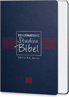 Cover Reformations-Studien-Bibel (dunkelblau)