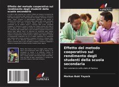 Effetto del metodo cooperativo sul rendimento degli studenti della scuola secondaria - Yayock, Markus Buki