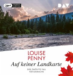Auf keiner Landkarte / Armand Gamache Bd.12 (2 MP3-CDs) - Penny, Louise