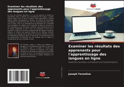 Examiner les résultats des apprenants pour l'apprentissage des langues en ligne - Terantino, Joseph