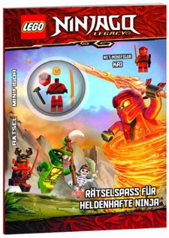 Cover LEGO® Ninjago® - Rätselspaß für heldenhafte Ninja, m. 1 Beilage