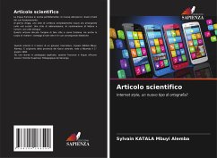 Articolo scientifico - KATALA Mbuyi Alemba, Sylvain