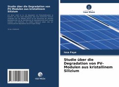 Studie über die Degradation von PV-Modulen aus kristallinem Silizium - Faye, Issa