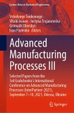 Advanced Manufacturing Processes III (eBook, PDF)