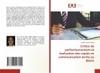 Critère de perfectionnement et évaluation des copies en communication écrite au Bénin