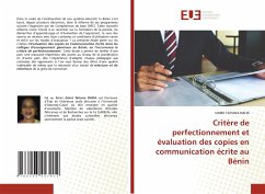 Critère de perfectionnement et évaluation des copies en communication écrite au Bénin - DAFIA, GNIRE TATIANA