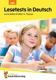 Lesetests in Deutsch - Lernzielkontrollen 4. Klasse (eBook, PDF)