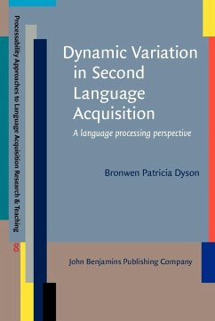 Cover Dynamic Variation in Second Language Acquisition (eBook, ePUB)