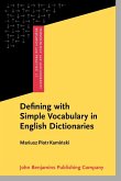 Defining with Simple Vocabulary in English Dictionaries (eBook, ePUB)