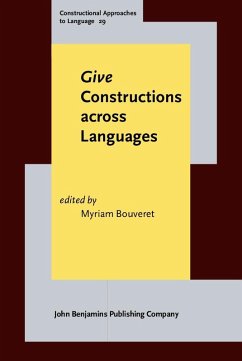 Give Constructions across Languages (eBook, ePUB)